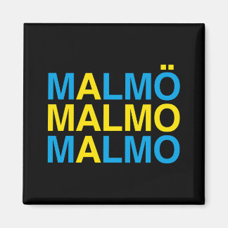 MALMO Swedish Flag Magnet