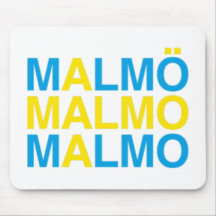 MALMO Swedish Flag Mouse Mat