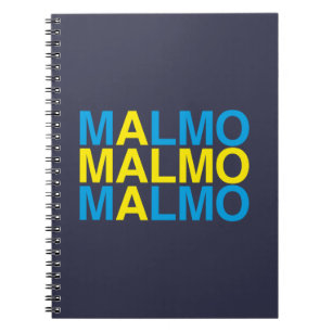 MALMO Swedish Flag Notebook