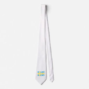 MALMO Swedish Flag Tie