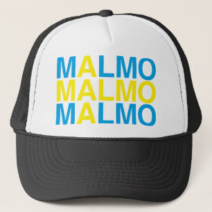 MALMO Swedish Flag Trucker Hat