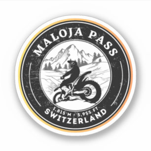 Maloja Pass swiss–alps motorcycle tour