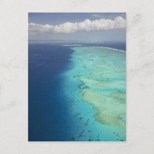 Malolo Barrier Reef off Malolo Island, Fiji Postcard