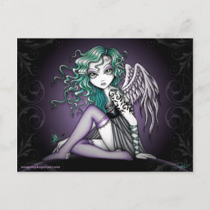 Malory Cute Little Tattoo Angel Postcard