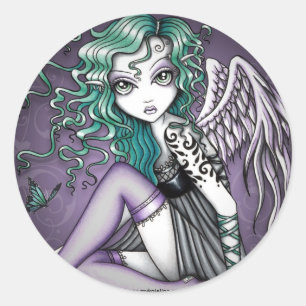 Malory Violet Tattoo Angel Stickers