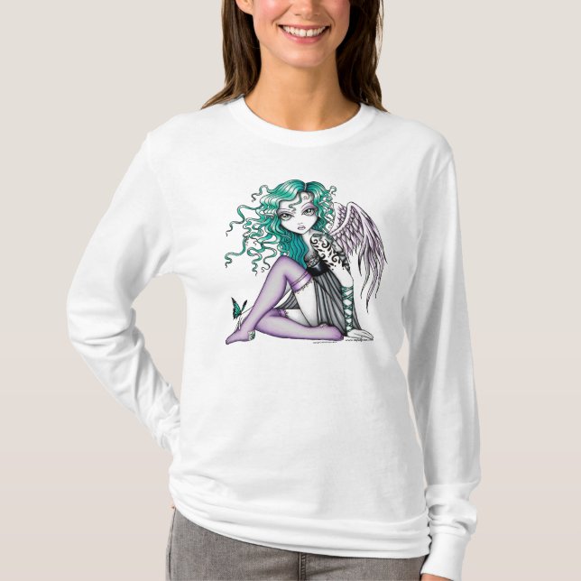 Malory Violet Tattoo Angel Top (Front)