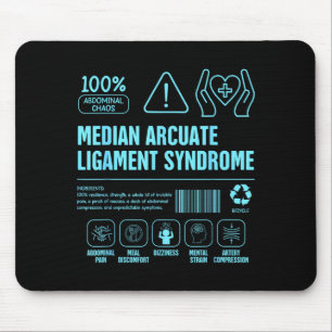 Mals awareness median arcuate ligament syndrome mouse mat