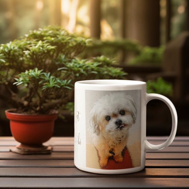 Malshi Dog With Text Coffee Mug (Creator Uploaded)