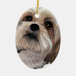 Malshi Mal-shi Ceramic Tree Decoration