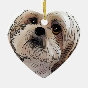 Malshi Mal-shi Ceramic Tree Decoration