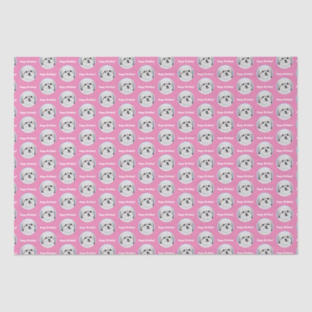Malshi Pink Tissue Paper (Front)