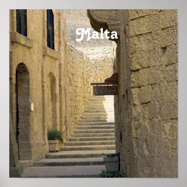 Malta Alleys Poster (Front)