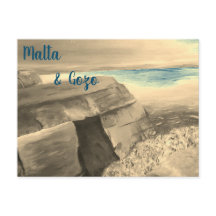 Malta and Gozo Postcard