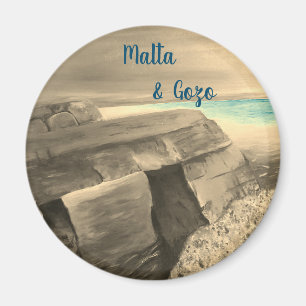 Malta and Gozo souvenir Magnet