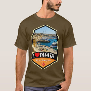 Malta Birgu Waterfront T-Shirt