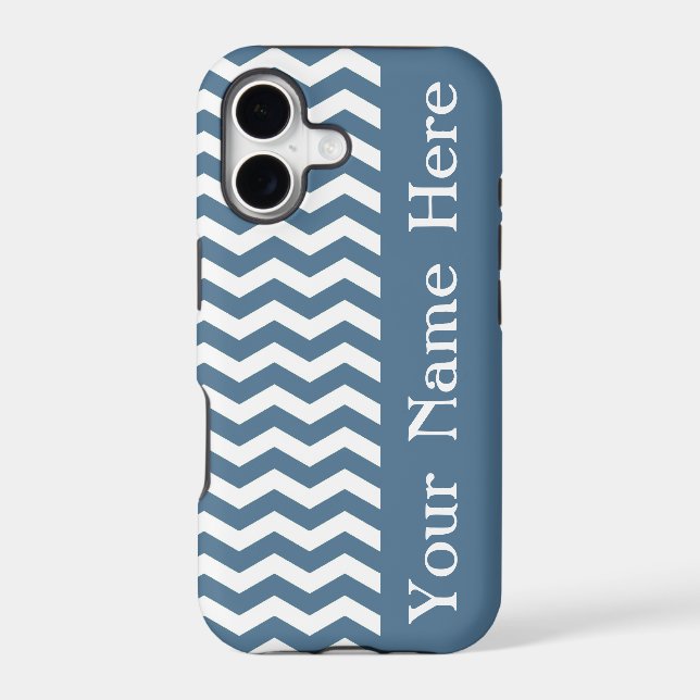 Malta Blue Wave Chevron with name (Back)