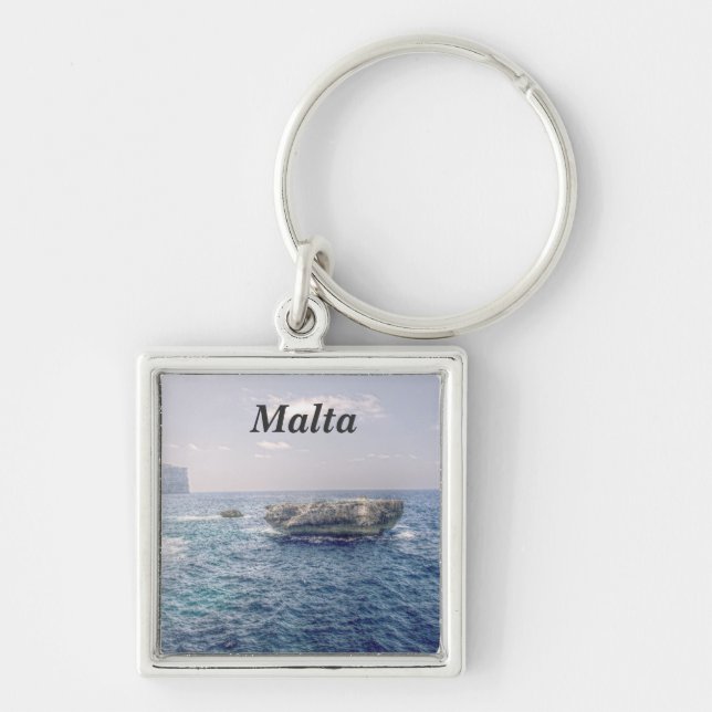 Malta Coast Key Ring (Front)