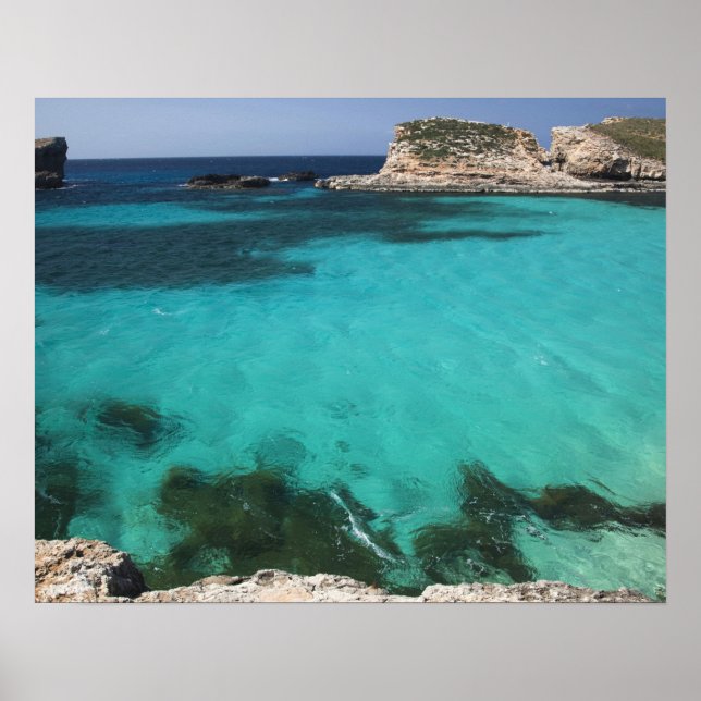 Malta, Comino Island, The Blue Lagoon Poster (Front)