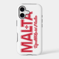 MALTA custom iPhone case