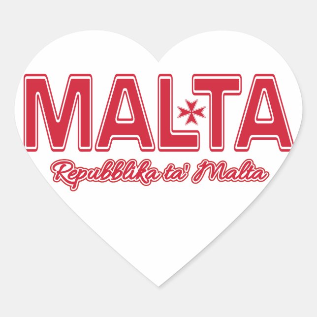 MALTA custom stickers (Front)