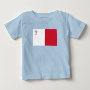 Malta Flag Baby T-Shirt