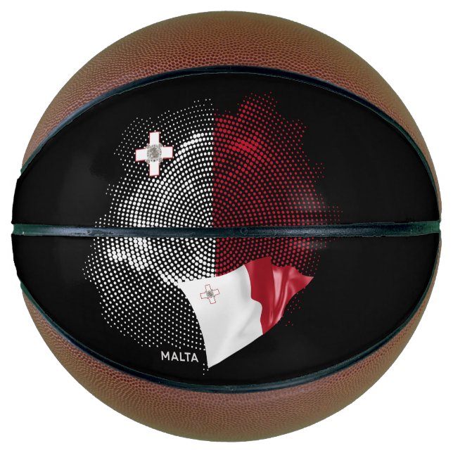 Malta flag basketball (Front)