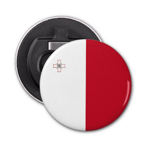 Malta flag bottle opener