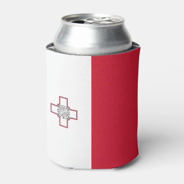 Malta Flag Can Cooler (Can Front)
