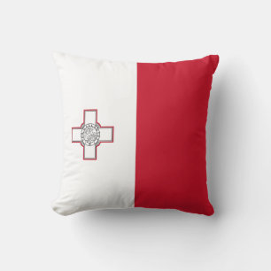 Malta Flag Cushion