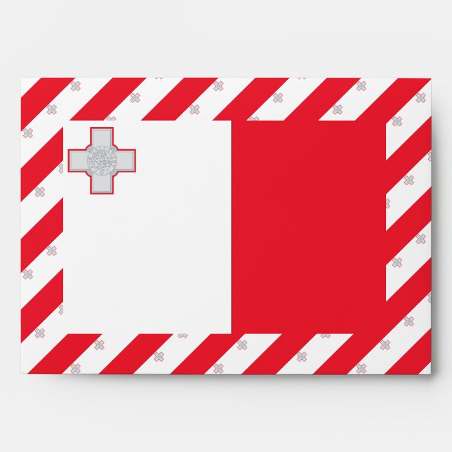 Malta Flag Envelopes (Front)