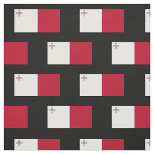 Malta flag fabric