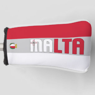Malta Flag Gorgeous Patriotic Golf Head Cover