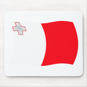 Malta Flag Mousepad