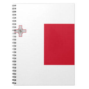 Malta Flag Notebook
