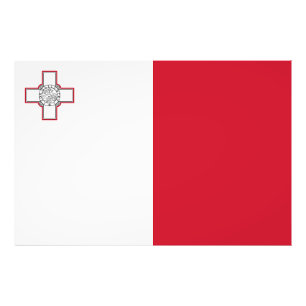 Malta Flag Photo Print