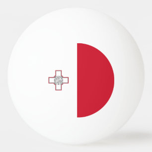 Malta Flag Ping Pong Ball