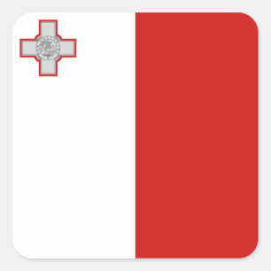 Malta Flag Sticker