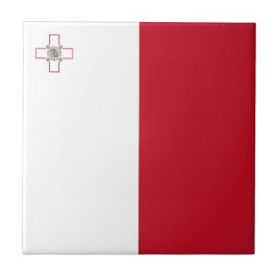 Malta flag tile