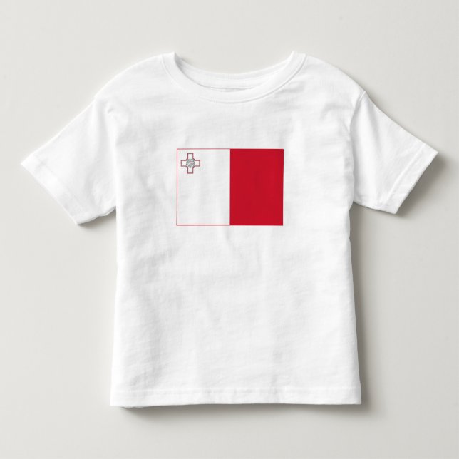 Malta Flag Toddler T-Shirt (Front)