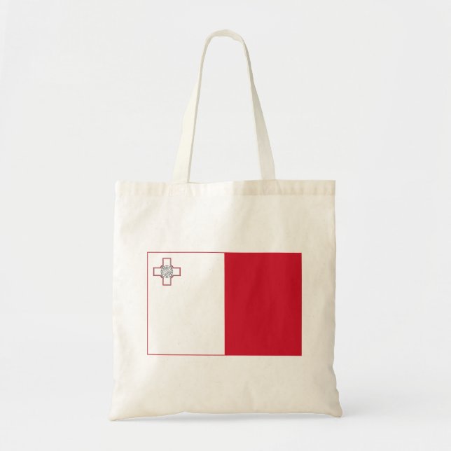 Malta Flag Tote Bag (Front)