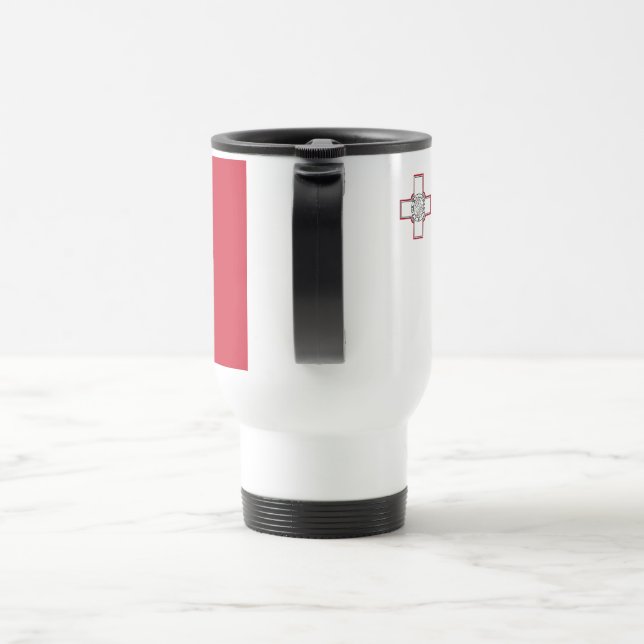 Malta Flag Travel Mug (Handle)