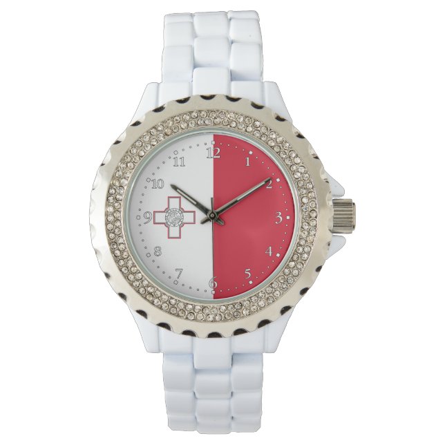 Malta Flag Watch (Front)