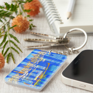 Malta Grand Harbour Birgu Key Ring
