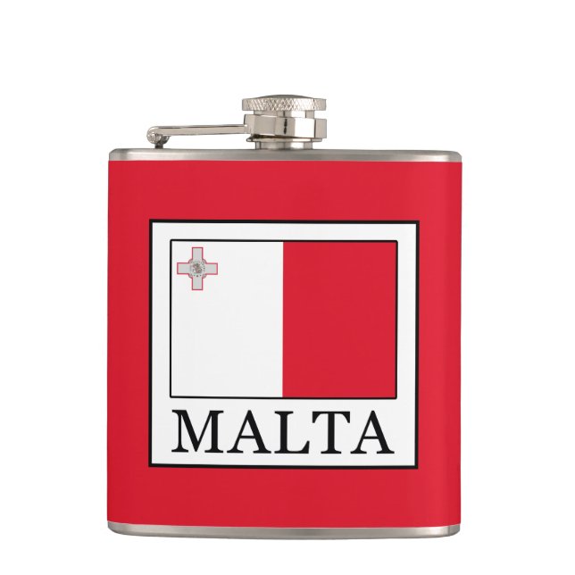 Malta Hip Flask (Front)