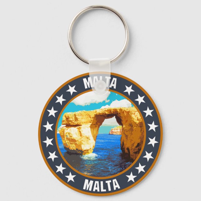 Malta                                              key ring (Front)