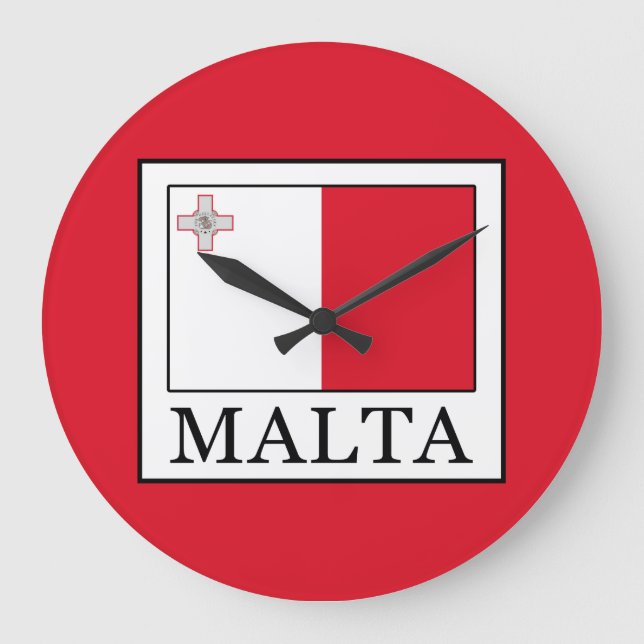 Malta Large Clock (Front)
