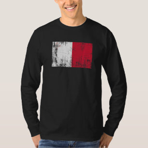 Malta Maltese Flag Football Fan Sports Adults Kid T-Shirt