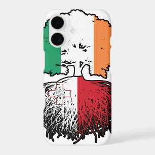 Malta Maltese Irish Ireland Tree Roots Flag