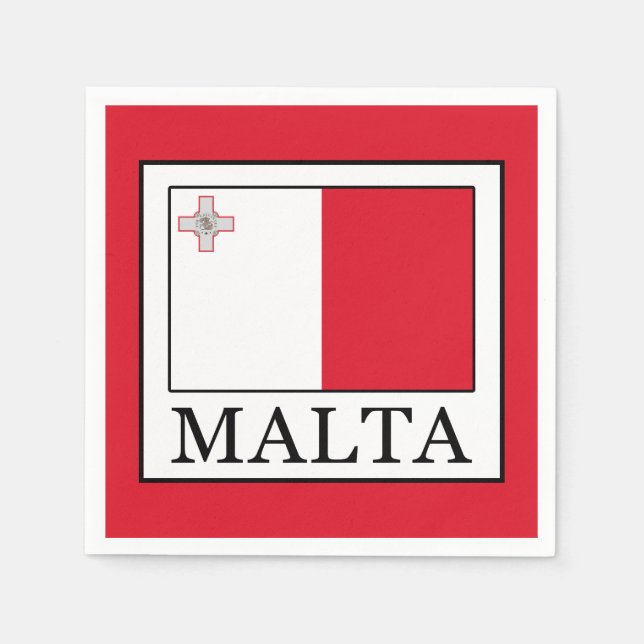 Malta Napkin (Front)