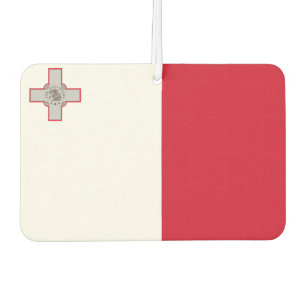 Malta National World Flag Car Air Freshener